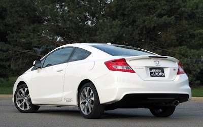 Honda Civic Si coupe 2012 taffeta white color