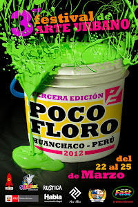 3er Festival de Arte Urbano Poco Floro en Huanchaco, Trujillo Perú