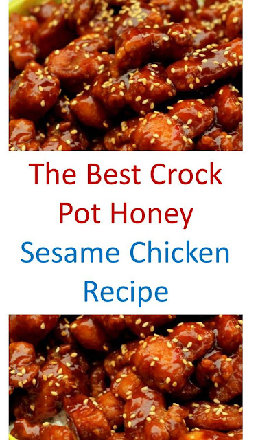 The Best Crock Pot Honey Sesame Chicken Recipe - The Best Recipes