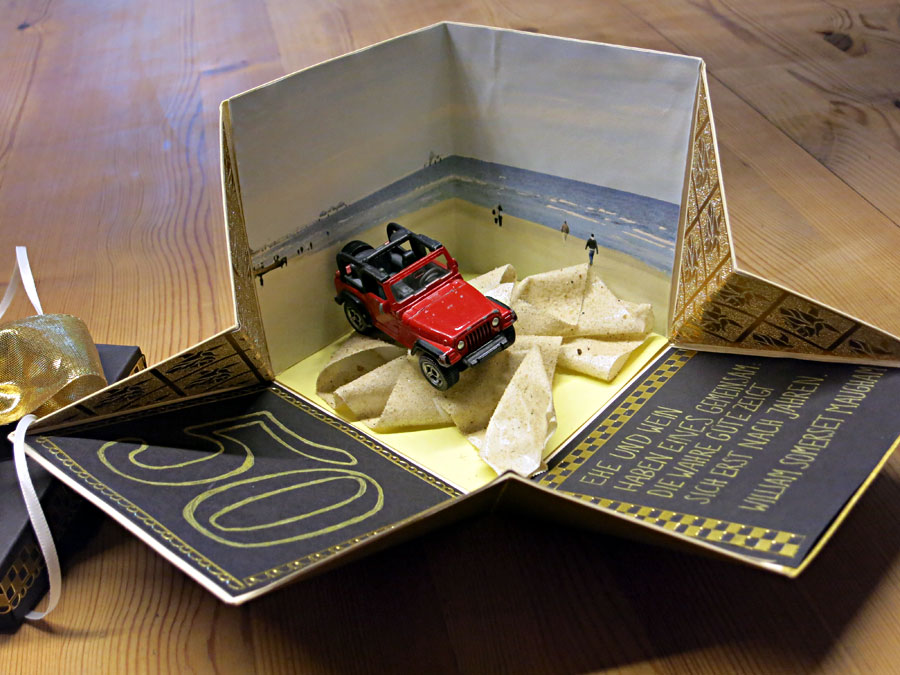 Nifes Welt Explosionsbox Zur Goldenen Hochzeit