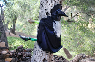  Try your hand at making your own crashing witch by clicking here!