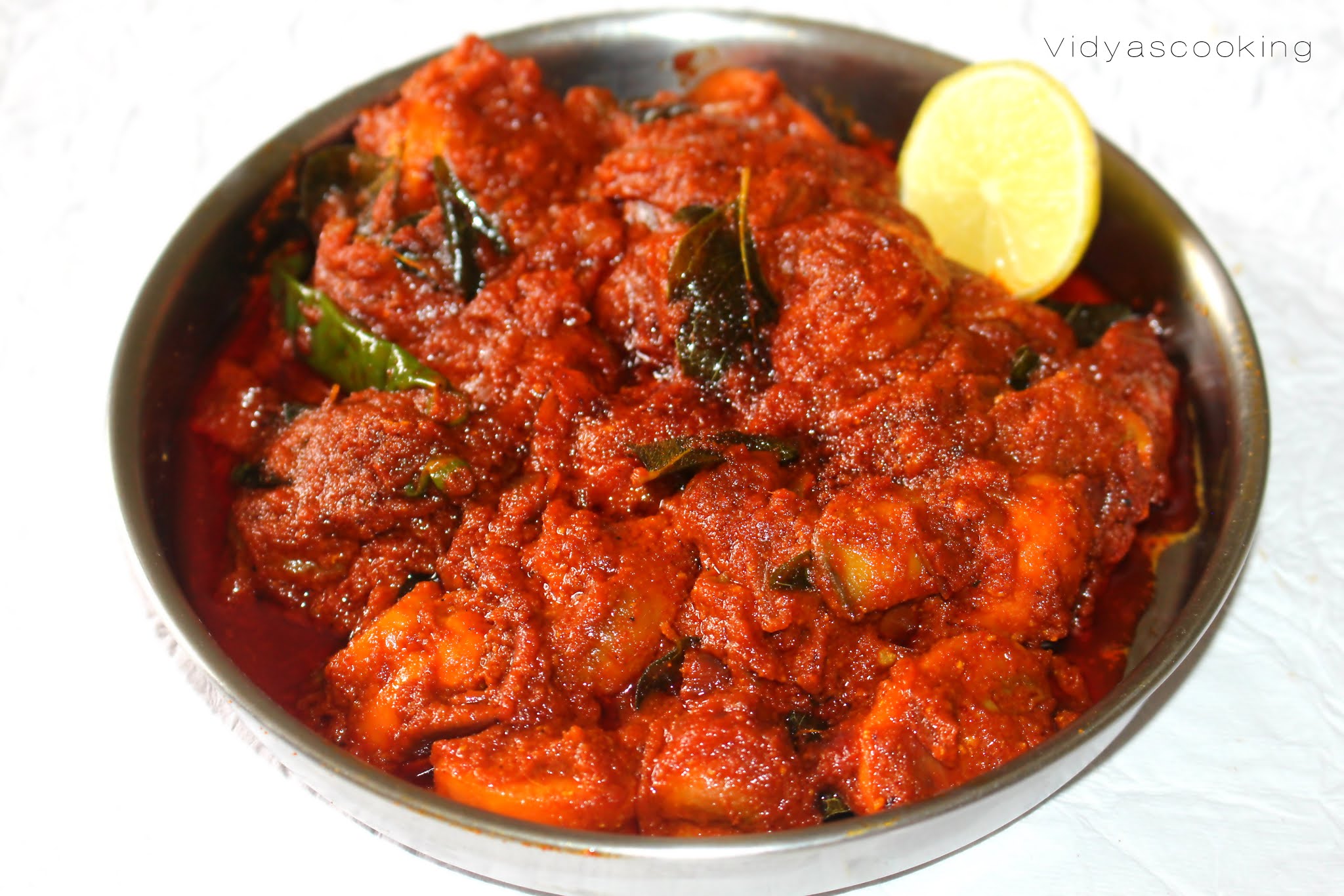 Mushroom Ghee Roast Recipe