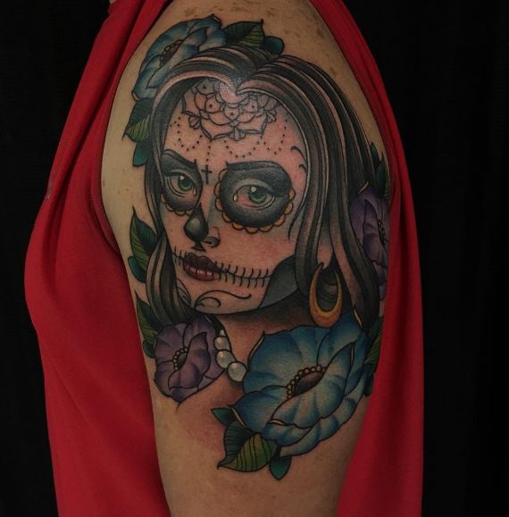 Day Of The Dead Tattoos