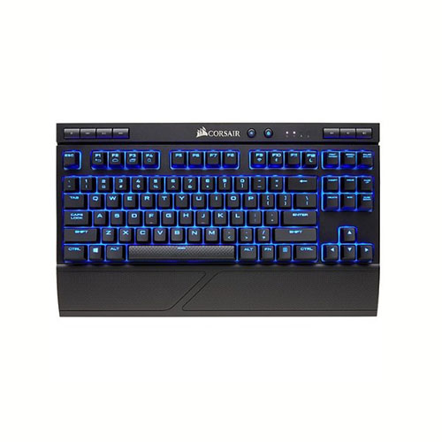 Bàn Phím Cơ Không Dây Corsair K63 LED Blue Cherry MX Red Switch Tenkeyless