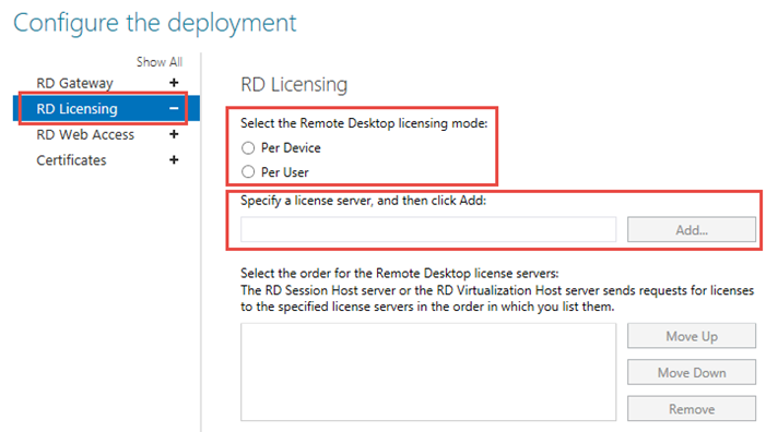 La sessione remota è stata disconnessa perché non sono disponibili server licenze Desktop remoto per fornire una licenza