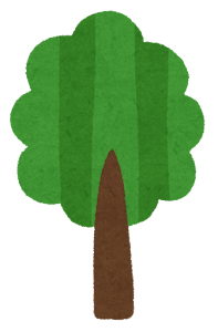 シンプルな木のイラスト2