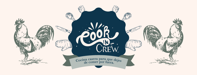 Cook in Crew - Recetas Caseras para que dejes de comer por fuera