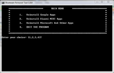 Mi Phone Uninstall System App MIUI Bloatware Removal Tool