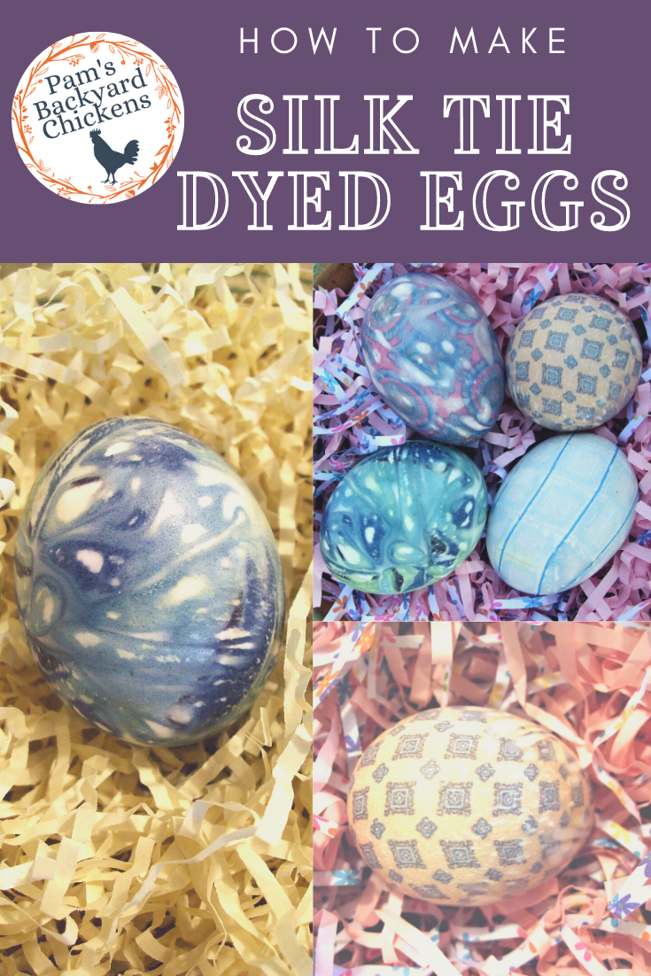 Pam's Backyard Chickens How to Make Silk Tie Dyed Eggs