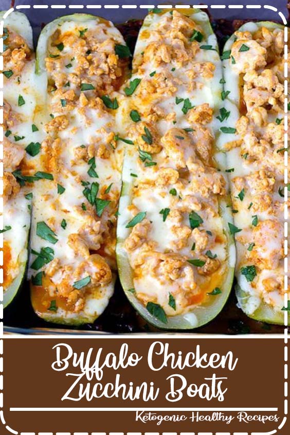 Buffalo Chicken Zucchini Boats Julia Recipes