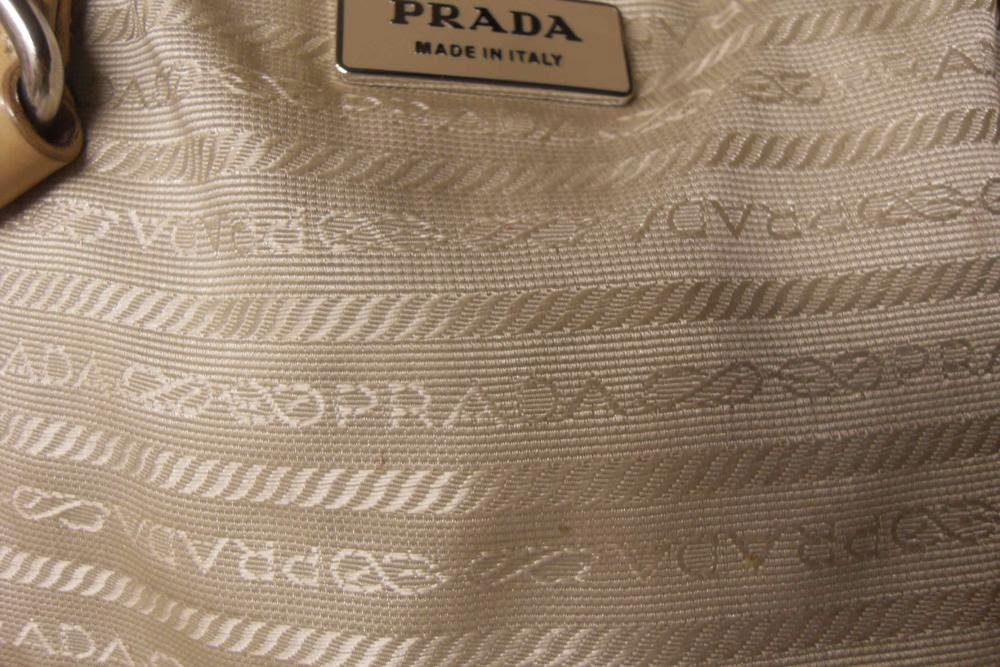 prada bag inside lining