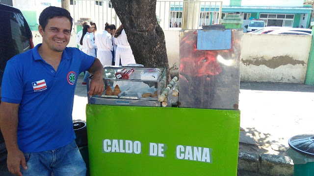 Caldo de cana do Reizinho, o melhor de Jacobina, está localizado na Praça 2 de Julho