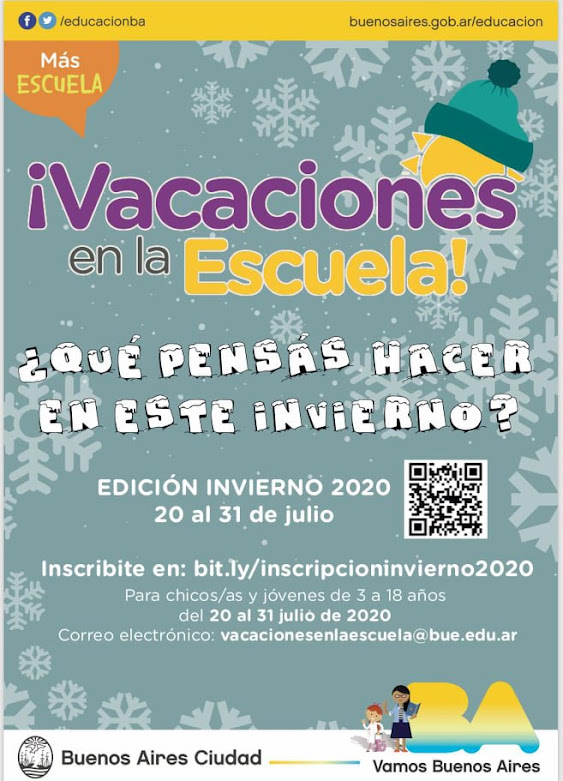 Actividades Vacaciones de Invierno