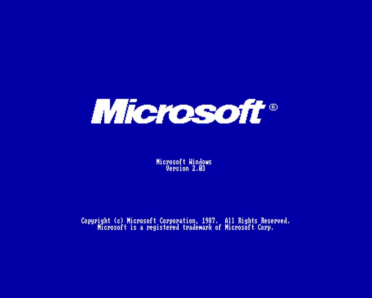 Windows 2.0 логотип