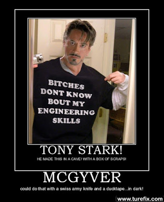 Tony Stark Vs MacGyver engineering skills