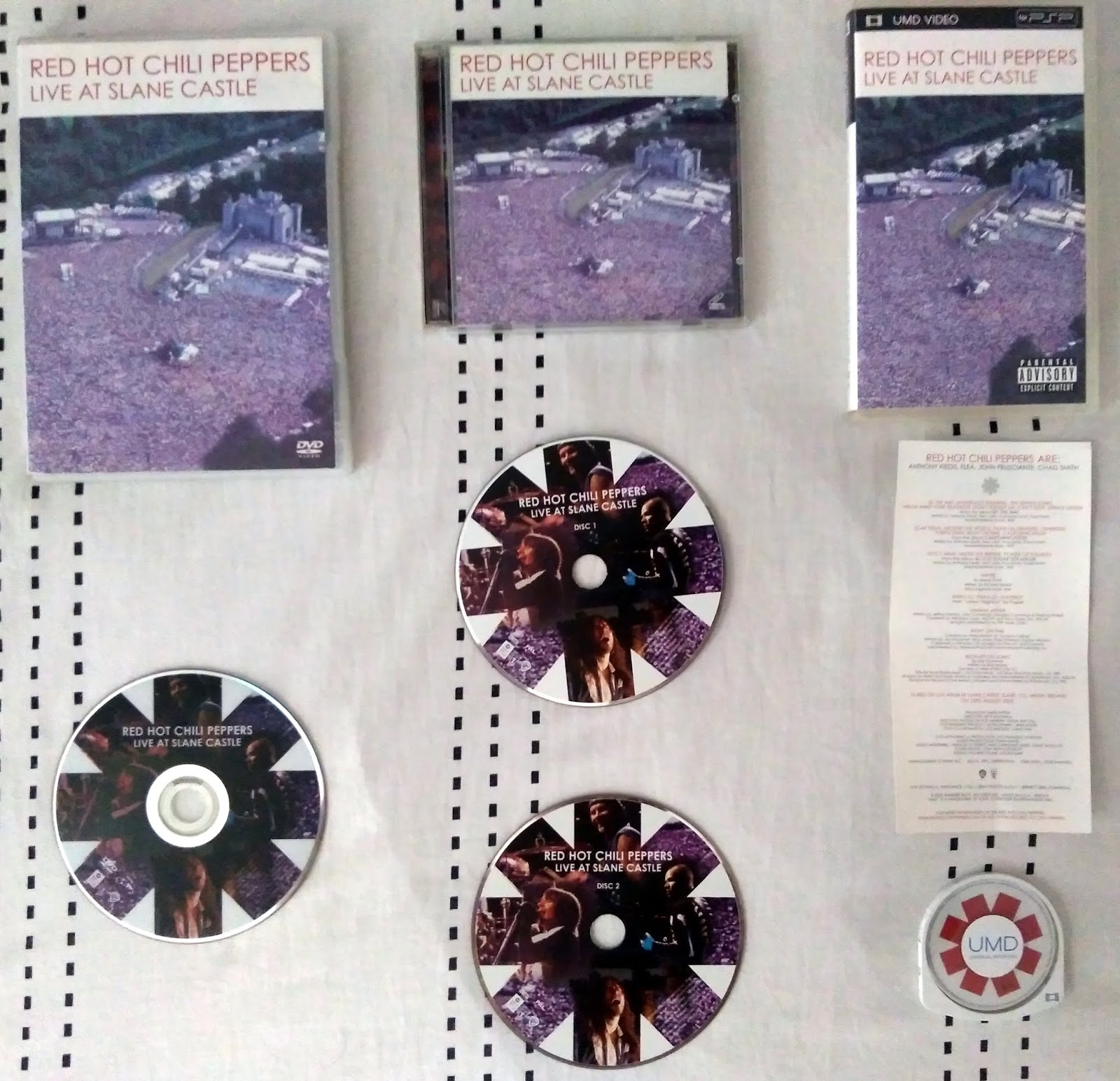 John Frusciante effects Frusciante Collection 25 Live At Slane Castle