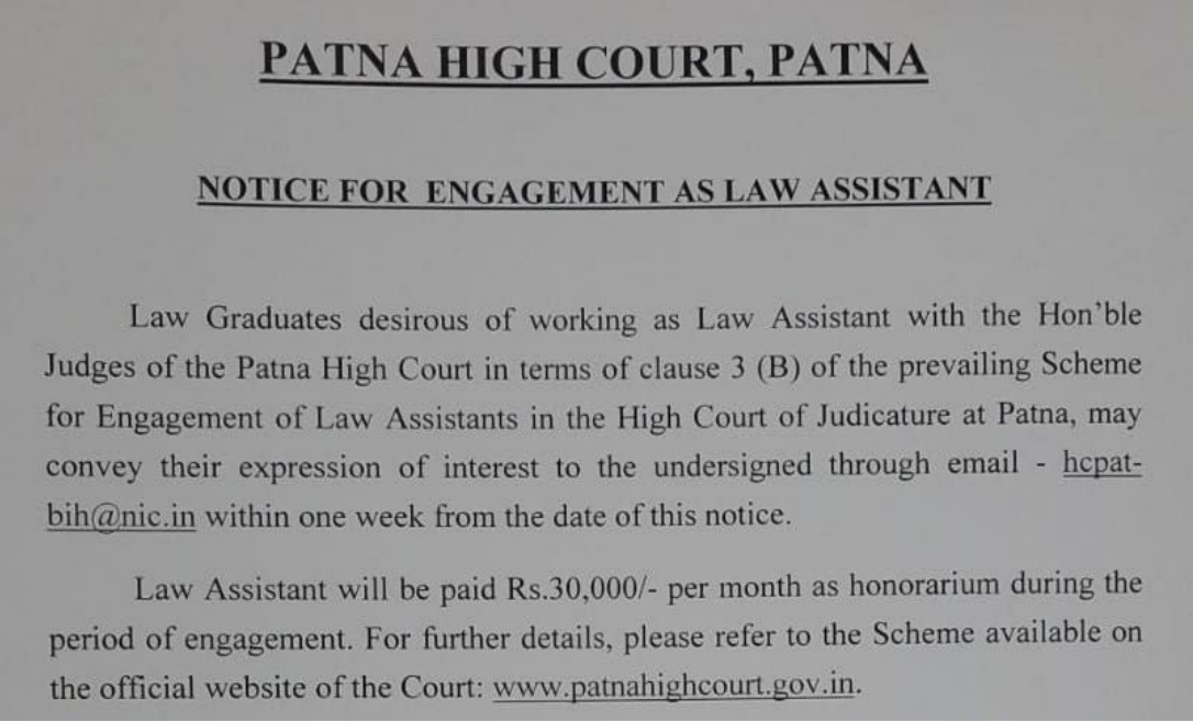 Law Jobs Portal One stop solution for legal aspirants Law Assistants in