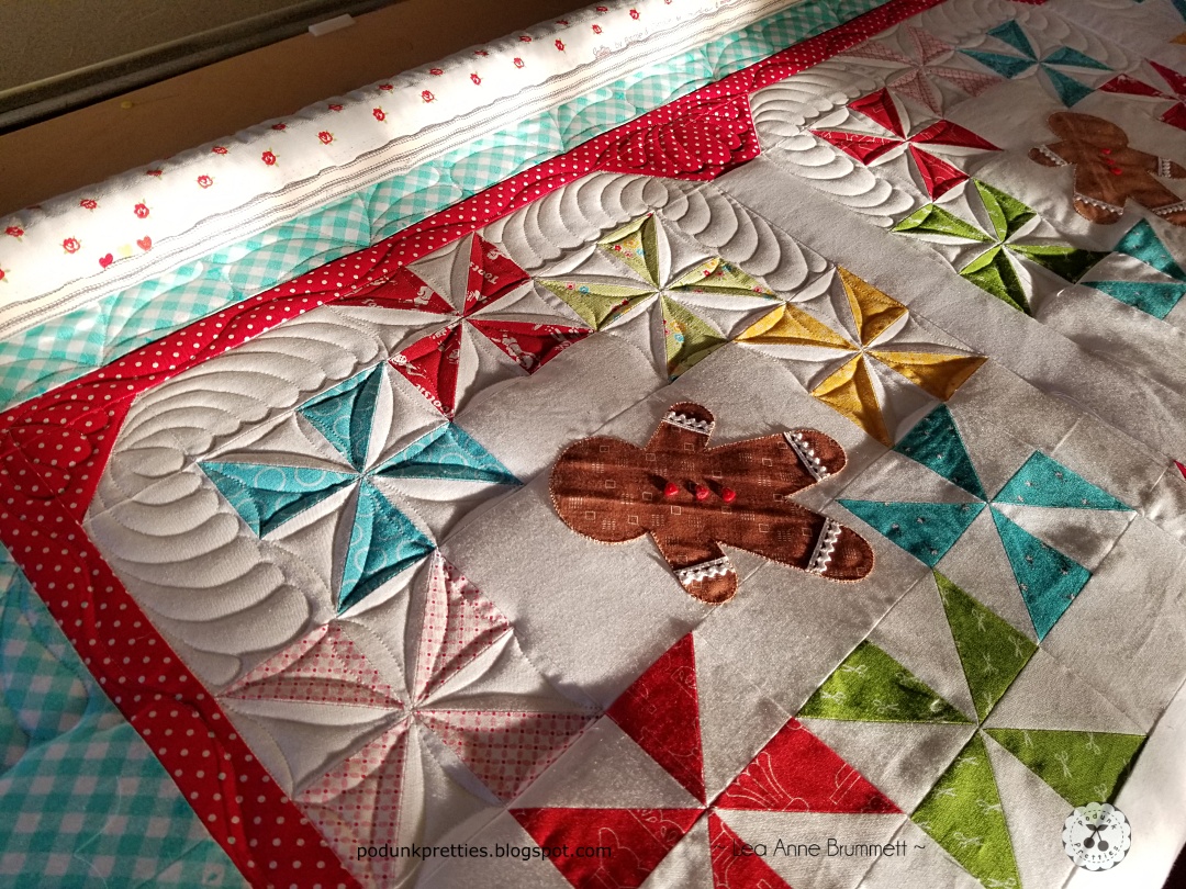 gingerbread man quilt