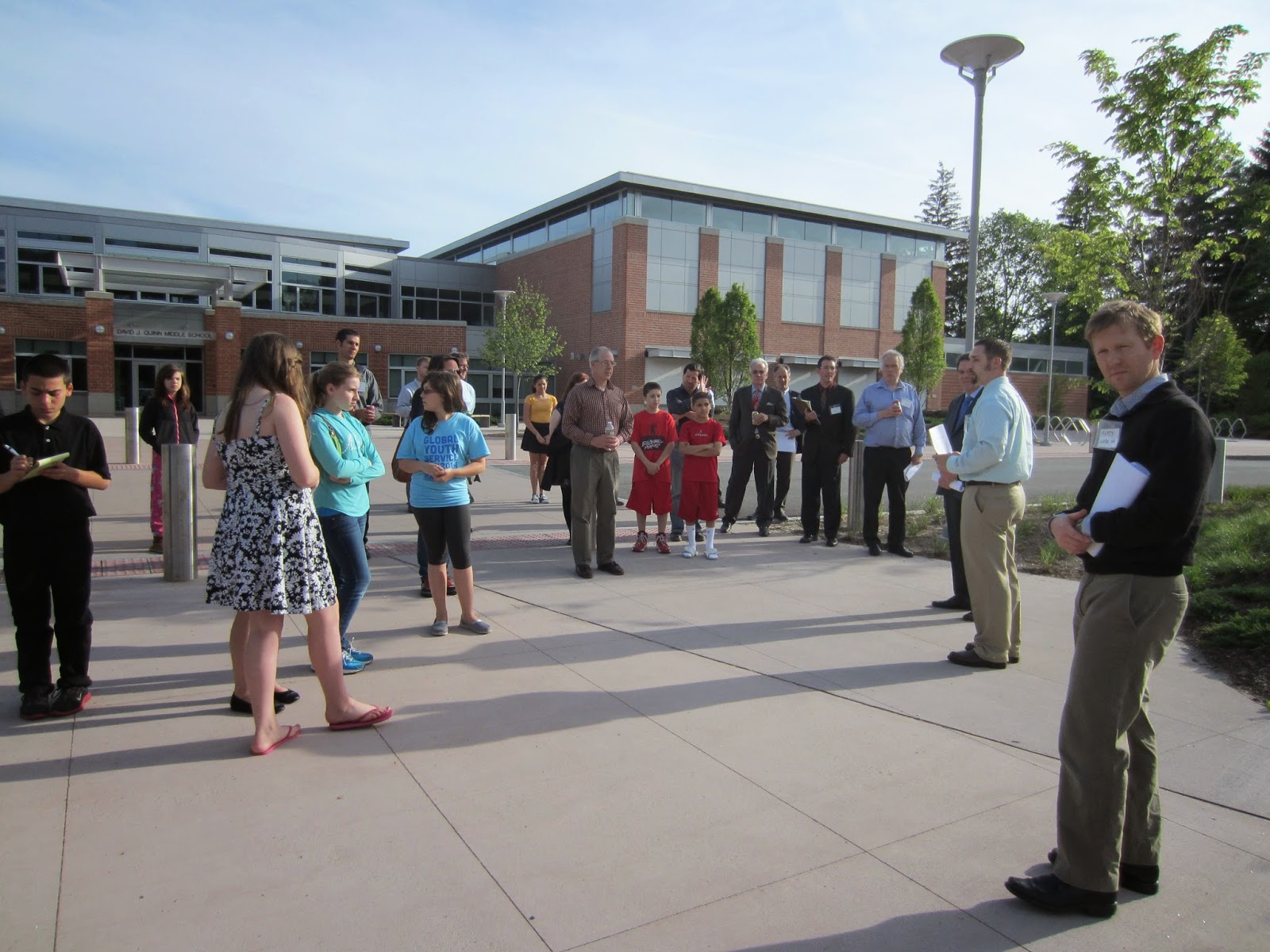 USGBC Massachusetts Quinn Middle School Green Building Tour