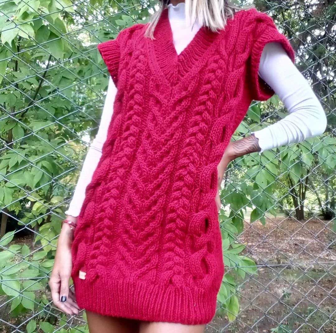 Otoño Invierno Chalecos Tejidos 2021 Tejidos De Moda Invierno 2021