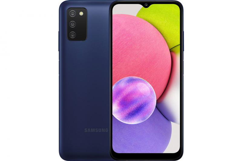 Điện thoại Samsung Galaxy A03S 4GB/64GB Xanh – Hàng chính hãng