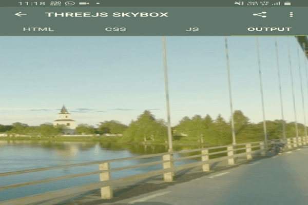 threejs Skybox tutorial
