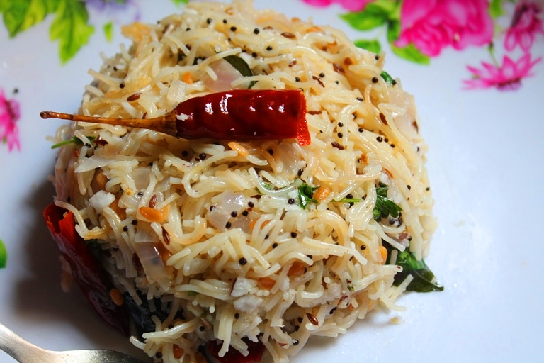 Vermicelli Upma Recipe / Semiya (Sevia) Upma Recipe Yummy Tummy