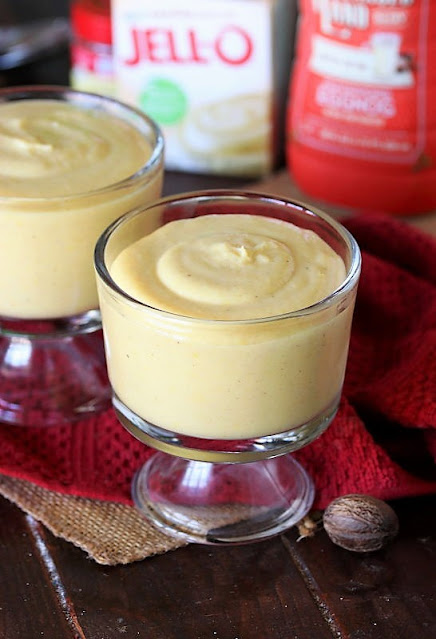 Instant Pudding Made with Eggnog Image
