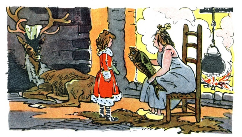 Лапландка из снежной королевы картинки