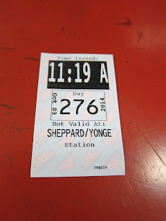 Sheppard-Yonge station subway transfer