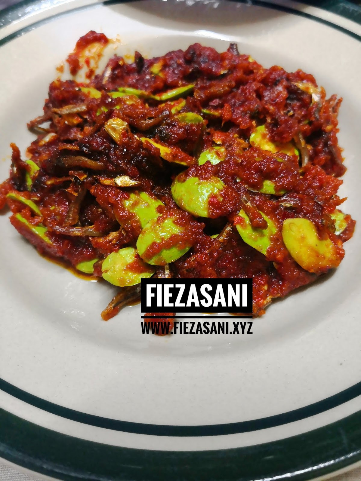 Dapur Fiezasani Sambal Ikan Bilis Petai