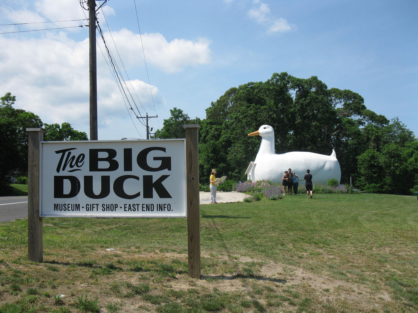 Eccentric Roadside All it's quacked up to be The Big Duck of Flanders