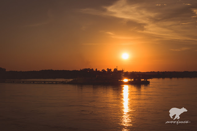 The Mississippi River.