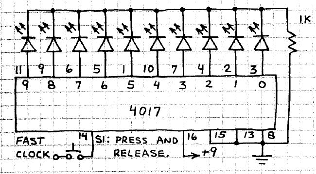 Electronic Circuits for Beginners: Random Number Generator