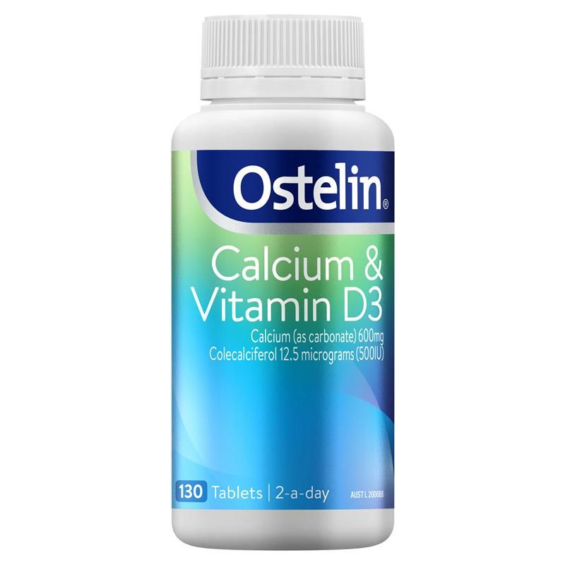 Ostelin Calcium & Vitamin D3 130 viên (09/23)
