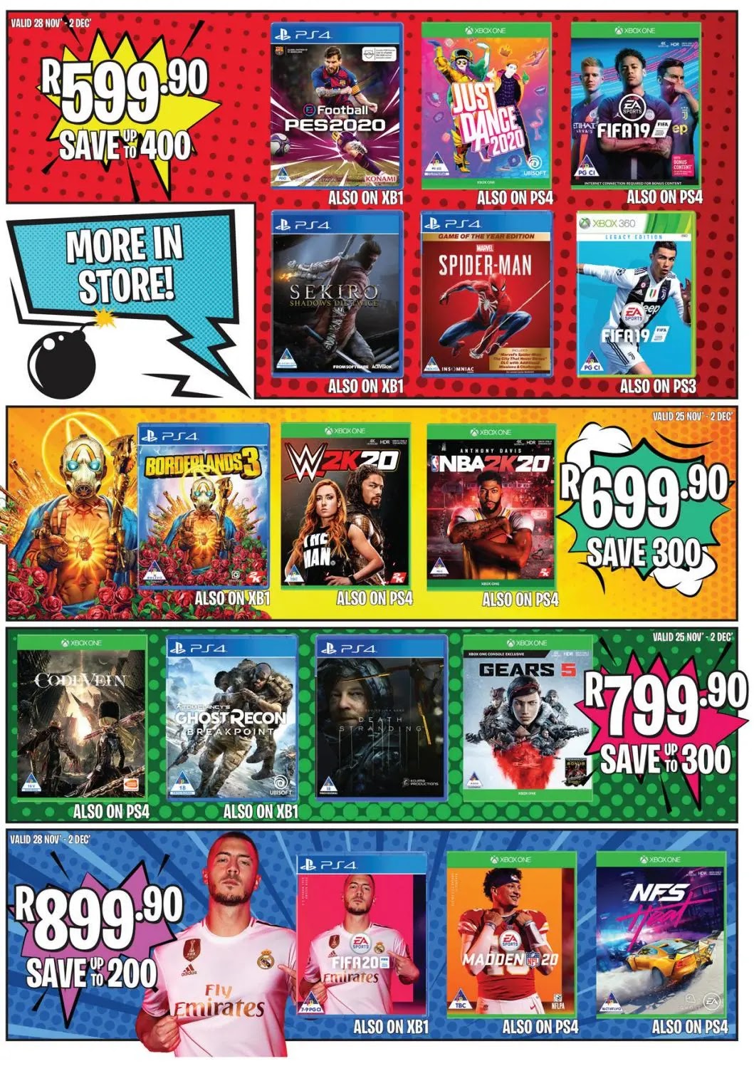 [Updated] BT Games 2019 Black Friday Sale include Console, Games, PC, PS4, Xbox One