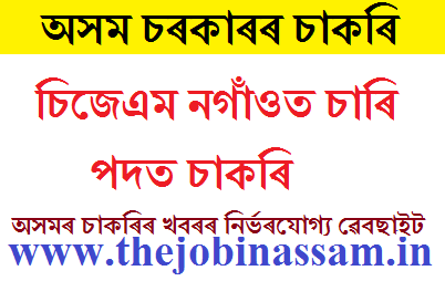 Chief Judicial Magistrate, Nagaon Recruitment 2019