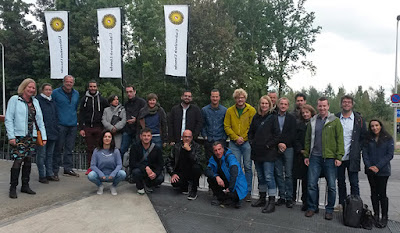 Lake Ohrid SCOPSCO science team, photo courtesy of F. Wagner-Cremer.