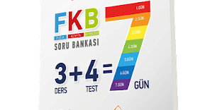 Limit AYT FKB Kronometre Soru Bankası 3+4 PDF (2020)