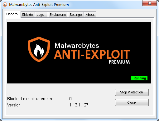Screenshot Malwarebytes Anti-Exploit Premium 1.13.1.127 Full Version Screenshot Malwarebytes Anti-Exploit Premium 1.13.1.127 Full Version