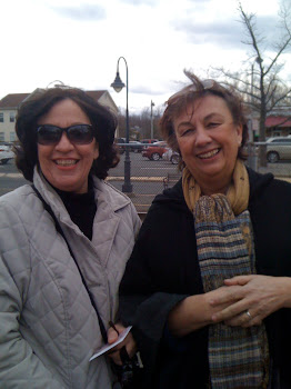 Celeste and Annie in New York - March 2011