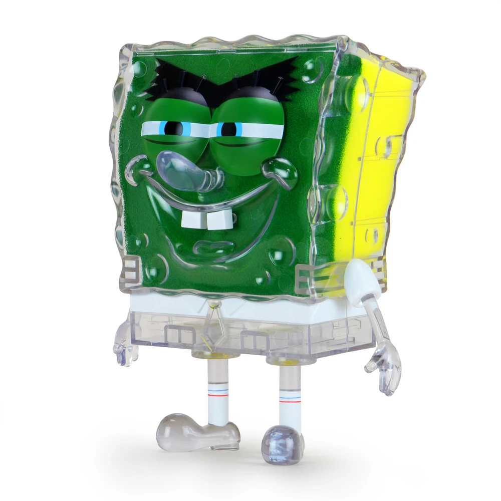 NickALive! SpongeBob Shows His Abrasive Side with New Kidrobot Figure