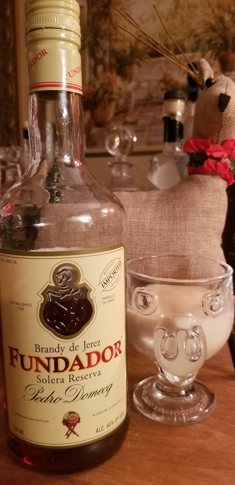 Bodegas Fundador Pedro Domecq Brandy de Jerez