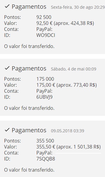 pagamentos myiyo pesquisas