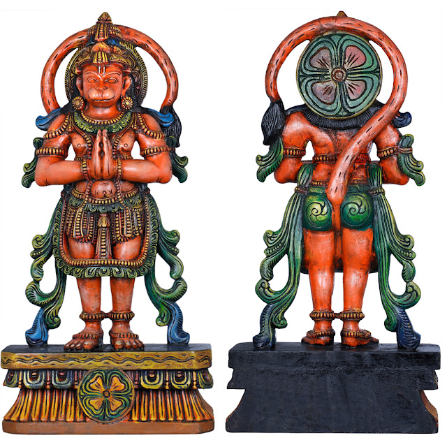 Namaskaram Hanuman Sculptures