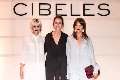 Liz Solari, Nicole Neumann y Monica Antonopulos en cocktail de CIBELES