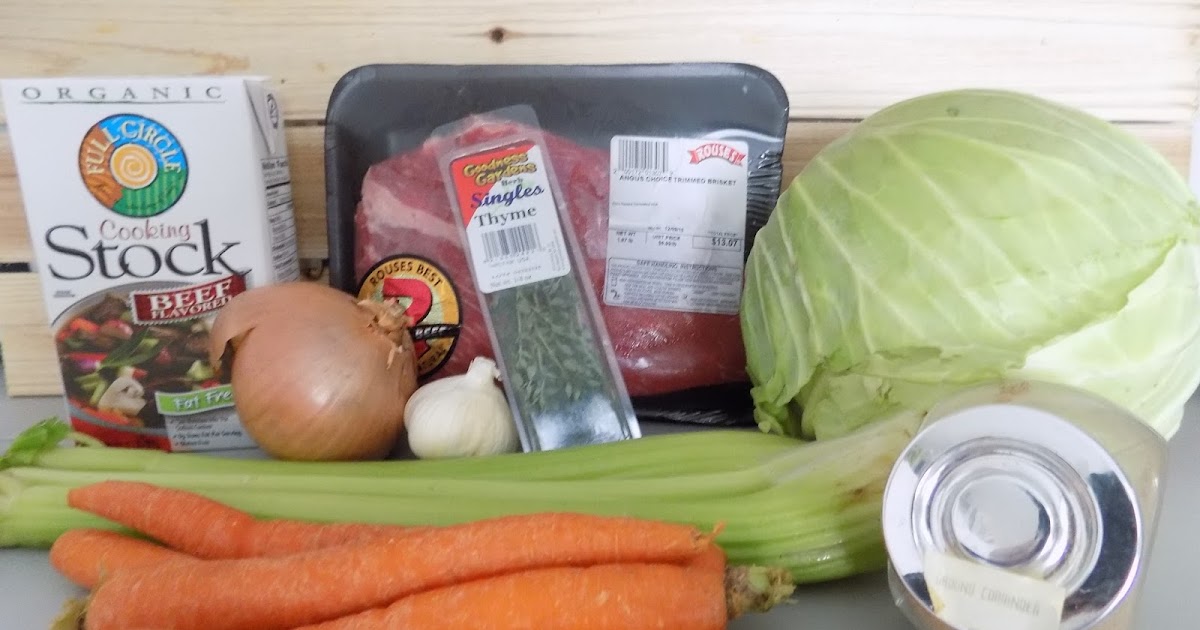 The perfect pairing in many ways (brisket cabbage soup) My Sh*tty Kitchen