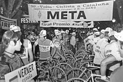 50ena Volta Ciclista a Catalunya al passeig de Pere III l'any 1971. Arxiu: Quintana Torras (ACBG)