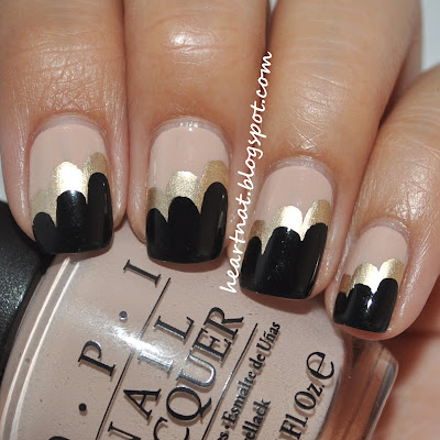 heartnat: Nude, Gold, and Black Clouds