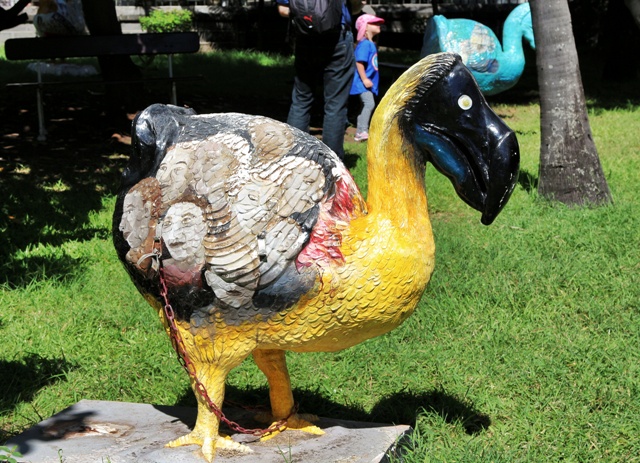 Pájaro Dodo en el Museo de Historia Natural de Isla Mauricio